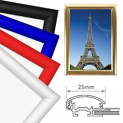 A2 Snap Frames Picture Poster Holders Clip Displays Retail Wall Notice Boards • £9.80