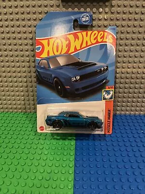 Hot Wheels 18 Dodge Challenger SRT Demon . Muscle Mania . 6/10 • $3.99