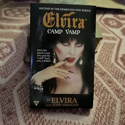 Vintage Elvira PaperbackCamp Vamp By John Paragon  (1997 Mass Market) • $82