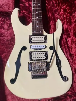 Used 1997 Ibanez PGM-30 White MIJ Locking Tremolo 3.5kg Paul Gilbert W/GB • $791.78