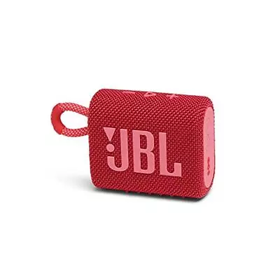 JBL GO3 Bluetooth Speaker USB /IP67 Dustproof/Portable 2020 Model Red • $129.47