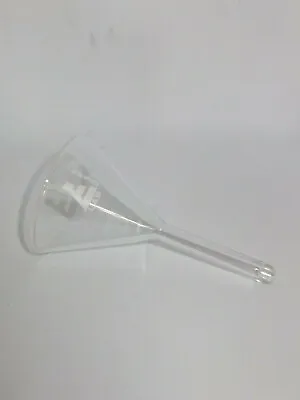 £3.99 • Buy **NEW** Miniature Lab Funnel Approx 55mm Borosilicate Glass Glassware Mini