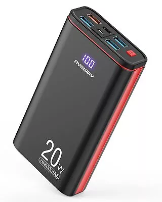 Battery Pack USB C Portable Charger PD 20W Fast Charging 26800mAh Power Bank • $77.98