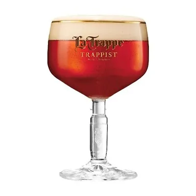 La Trappe 25cl Nucleated Belgian Beer Glass Trappist Brand New Craft Ale Bar • $10.58