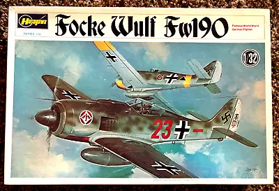 Hasegawa 1/32 Scale WWII Germany Focke Wulf Fw190 Airplane Model - Sealed Parts • $29.99