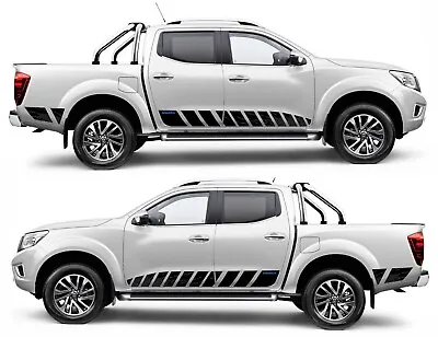 Fits Nissan NP300 NAVARA 2016 - 22 N-Guard STYLE Decal PRINTED Graphics. • $119.98