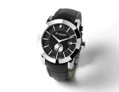 Montegrappa Watch Nero Uno - Swiss Quartz Cal. Ronda 6004 - IDNUWAIB RRP £650 • £299