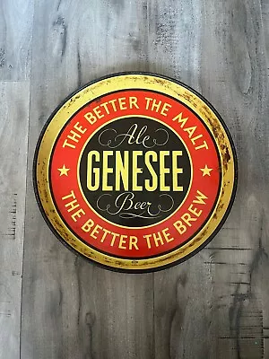 ALE GENESEE BEER Vintage Metal Beer Tray • $25