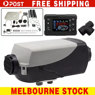 $135.09 • Buy 12V 8KW Diesel Air Heater Tank Remote Control Thermostat Caravan Motorhome RV AU
