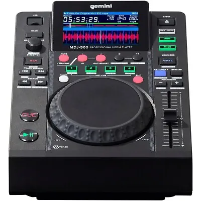 Gemini MDJ-500 Professional USB DJ Media Player • $229.95