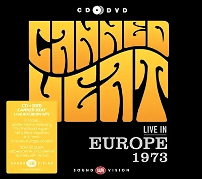 Canned Heat ~ Live In Europe 1973 [Deluxe] CD & DVD (2014) SEALED 2 Disc Box Set • £12.25