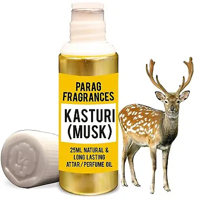 $24.38 • Buy Original Deer Musk Real Kastoori Kasturi High Quality Perfume Oil Attar 25ml