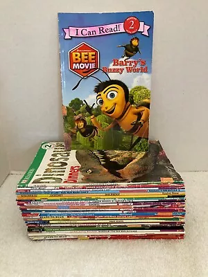 Lot Of 30 Level 2~~Ready To-I Can Read-Step Into Reading-Learn Read Books MIX • $9.99