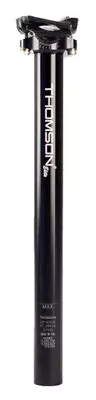 Thomson Elite Seatpost - Straight Zero Setback - Black 27.2 X 330 • $125.99