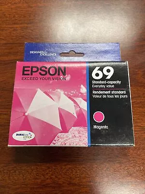 New ! Genuine Epson 69 T0683 Magenta Ink Cartridge TO683 Epson 69 T0693 • $11.99