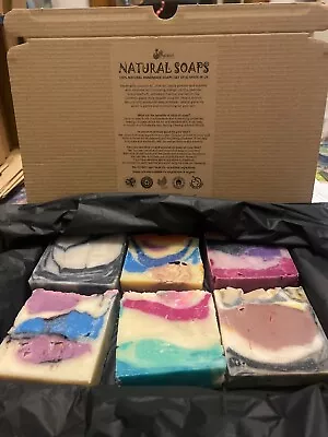 Hand Made Soaps Gift Box Set Of 6 • £13.90