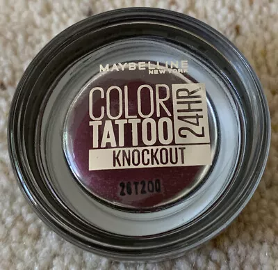 Maybelline Color Tattoo 24Hr Cream Eyeshadow Eyes 160 Knockout New • £5.49