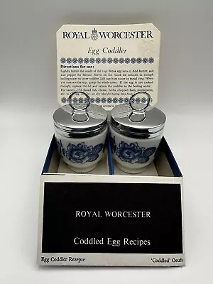 A Pair Of Royal Worcester Boxed Egg Coddlers. • £20