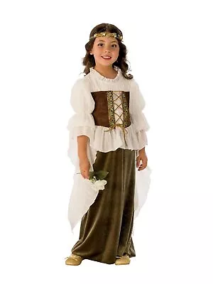 Rubies Woodland Girl Kids Girls Medieval Dress Up Halloween Party Costume • $42