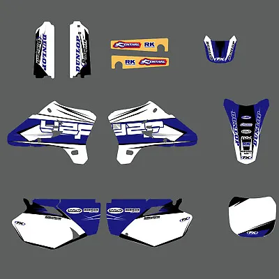Team Graphics Backgrounds Decals Sticker For Yamaha YZ250F YZ450F 2003 2004 2005 • $52.99