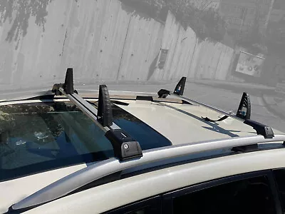 Roof Rack And Load Stops Ladder Tilt For Ford Ranger 2015 - Up Silver • $142.40