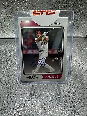 2023 Heritage Mike Trout Auto  ROA-MT • $82