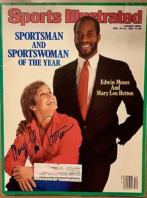 Mary Lou Retton - Signed / Autographed - Sports Illustrated - Summer Olympics • $100