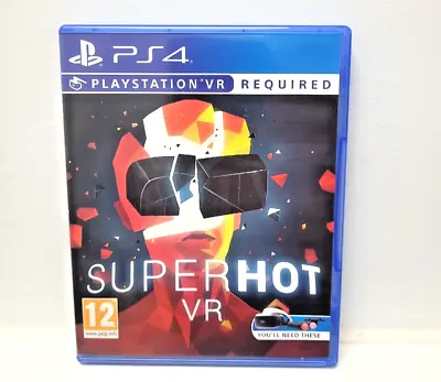 $57.95 • Buy SUPERHOT VR PS4 Playstation 4 (vr Required) TIME MOVES WHEN YOU MOVE