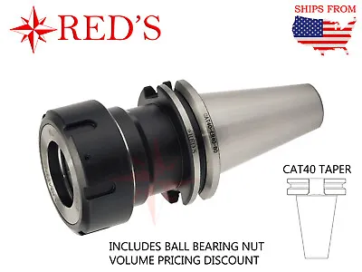 CAT40-ER40-80 Precision Collet Chuck Tool Holder CNC Mill • $38.99