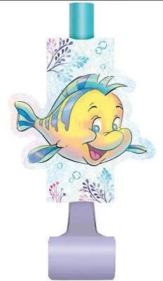 FLOUNDER From ARIEL The LITTLE MERMAID Birthday Party BLOWOUTS 8 Favors Fish • $3.79