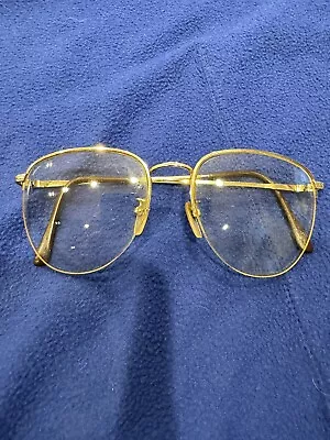 Vintage Polo Ralph Lauren Eyeglasses Frames Classic V Tortoise Gold 55-18-145 • $24.99