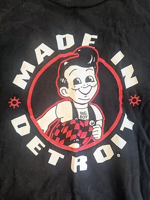 Big Boy - “Made In Detroit” - Black Shirt - SZ LARGE • $18.83