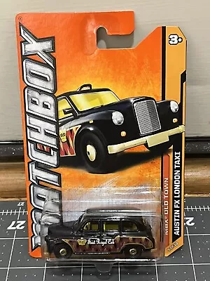 2012 Matchbox 65 Of 120 Old Town Austin FX London Taxi Black (NEW) • $7.95