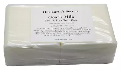 Goats Milk - 2 Lbs Melt And Pour Soap Base • $41.99