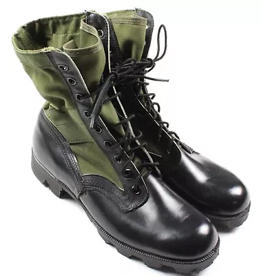 Vintage 1980 US Army Military RO-Search Tropical Combat Jungle Boots 8.5 Reg • $99.99