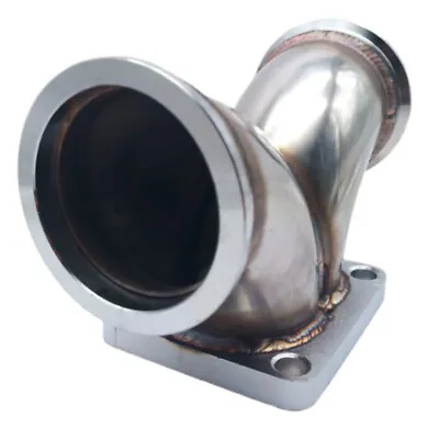 V-Band Flange Dual Inlet Y Elbow Adapter 2.5  For V6 V8 Engine T4 Turbocharger • $53.99