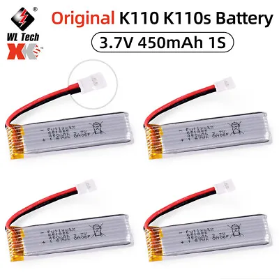 3.7V Lipo Battery 450mAh 1S For Wltoys XK K110 K110s V977 V930 RC Helicopter • $11.43