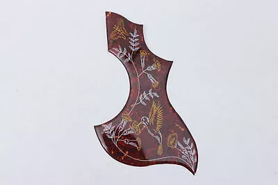 Hummingbird Abalone Pickguard For Gibson Acoustic Guitar Adhesive Back Tortoise • $13.64