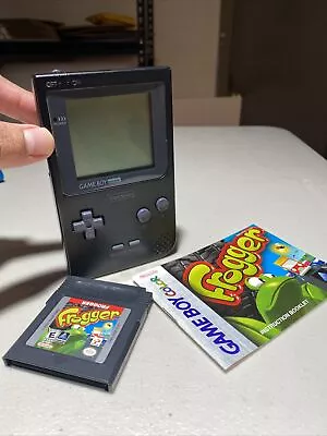 Nintendo Game Boy Pocket Black Handheld System MGB-001 Tested & Working • $54.28