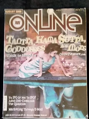 AVN Online August 2000 Tantra Kama Sutra Goddesses And More • $17.95