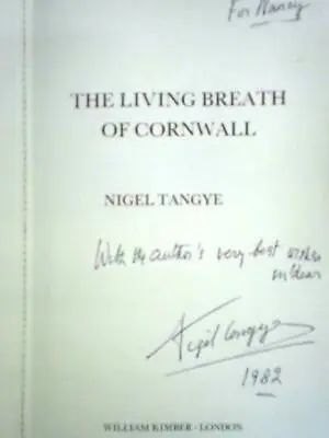 The Living Breath Of Cornwall (Nigel Tangye - 1980) (ID:53510) • £9.98