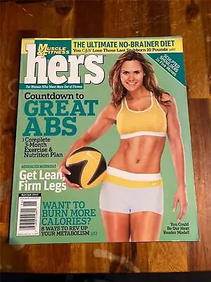 MUSCLE & FITNESS HERS Female Muscle Exercise Magazine TIMEA MAJOROVA 6-07 • $6.49