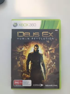 Deus Ex Human Revolution Xbox 360 Game USED • $4.48