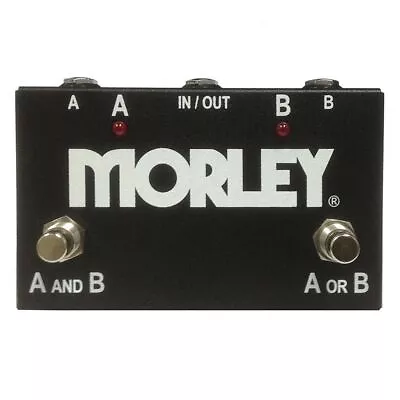 Morley ABY Selector Combiner Switch AB Footswitch Guitar Effects Pedal • $87.43