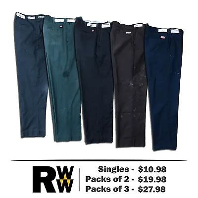 Red Kap DuraKap Industrial Pants Work Uniform Dark Colors PT20 SINGLES & PACKS  • $21.98