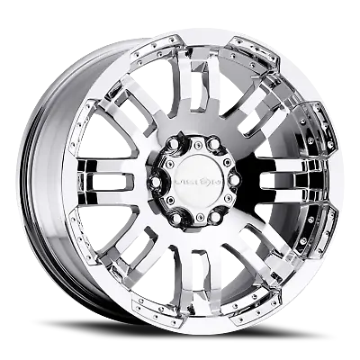 1 New 17X8.5 25 6X135 Vision Warrior Chrome Wheels/Rims 17 Inch 23962 • $235