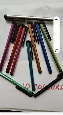 10x Universal Capacitive Touch Screen Stylus Pen For All Mobiles In 10 Mix Only • £2.99