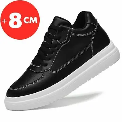 Man Fashion Elevator Shoes 8Cm Taller Hidden Height Increase Insole Shoes  • $46.16