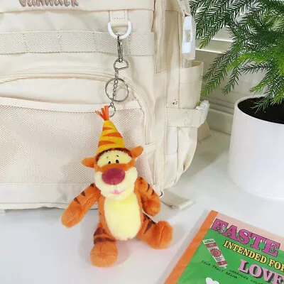 Disney Tiger Winnie The Pooh Tigger Plush Keychain 10cm • $14.64