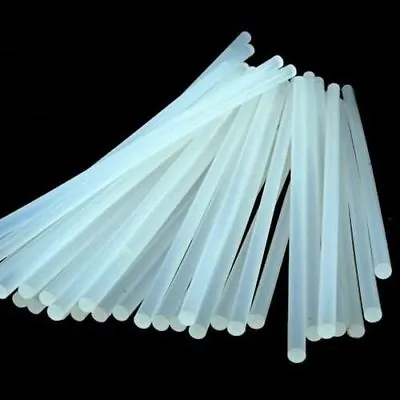 40 Extra Long Hot Melt Mini Glue Gun Stick 0.27 X 8  Clear White Wholesale Lot • $10.50